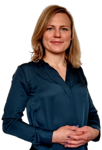 A headshot of Katja Loewe